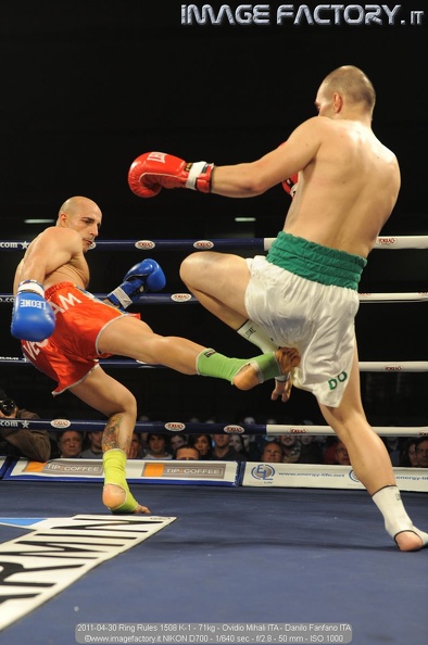 2011-04-30 Ring Rules 1508 K-1 - 71kg - Ovidio Mihali ITA - Danilo Fanfano ITA.jpg